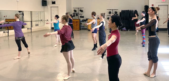 Simon Kazantsev teaching at Ballet Arts