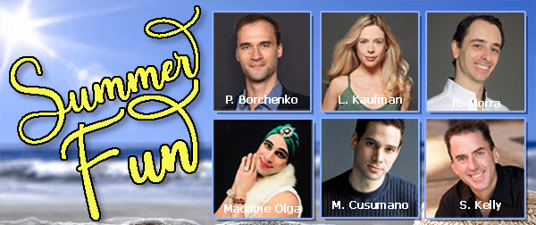 Ballet Arts graphic featuring special events or guest teachers in the coming days.
