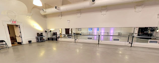 Ballet Arts studio interior
